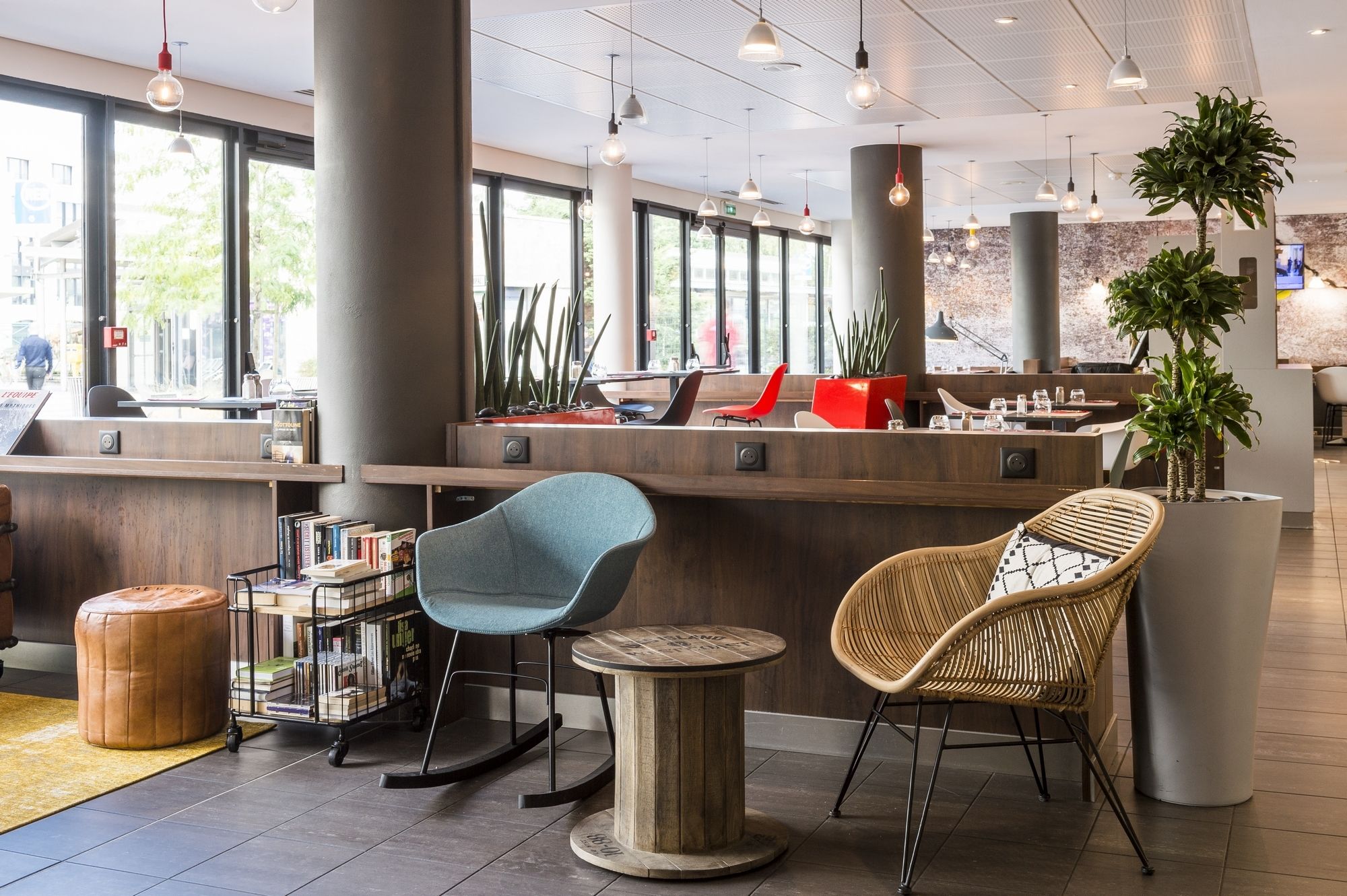 Ibis Marne La Vallee Val D'Europe Монтеврен Интерьер фото