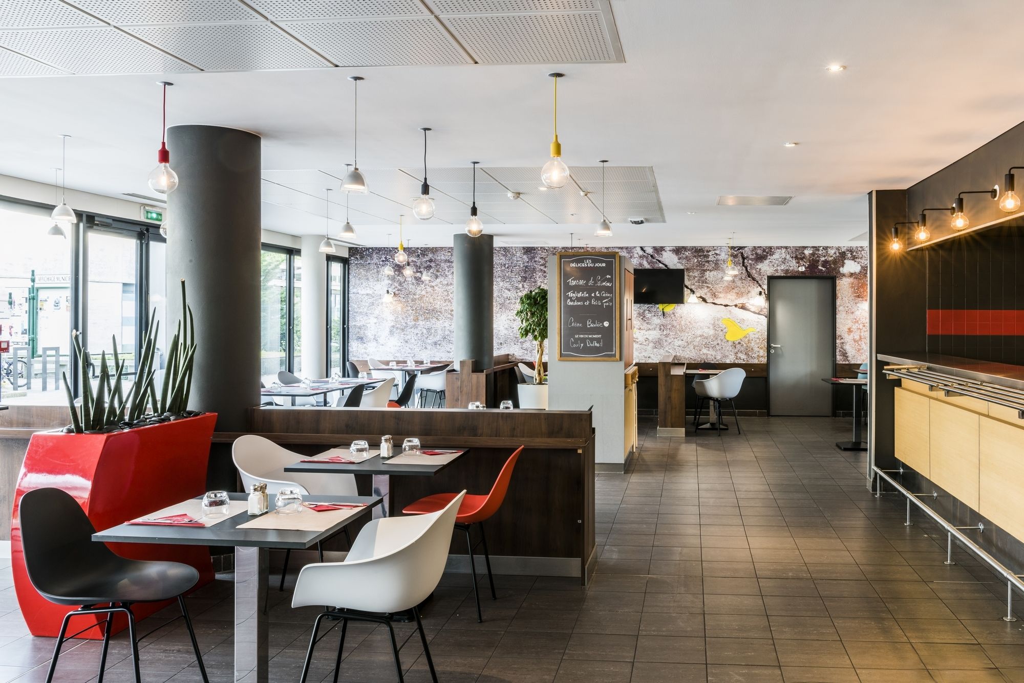 Ibis Marne La Vallee Val D'Europe Монтеврен Ресторан фото