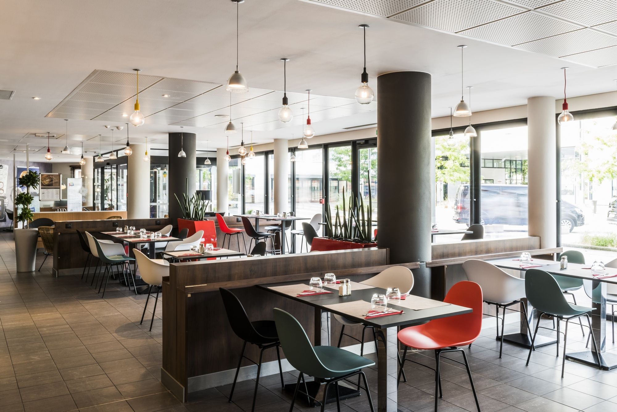 Ibis Marne La Vallee Val D'Europe Монтеврен Ресторан фото